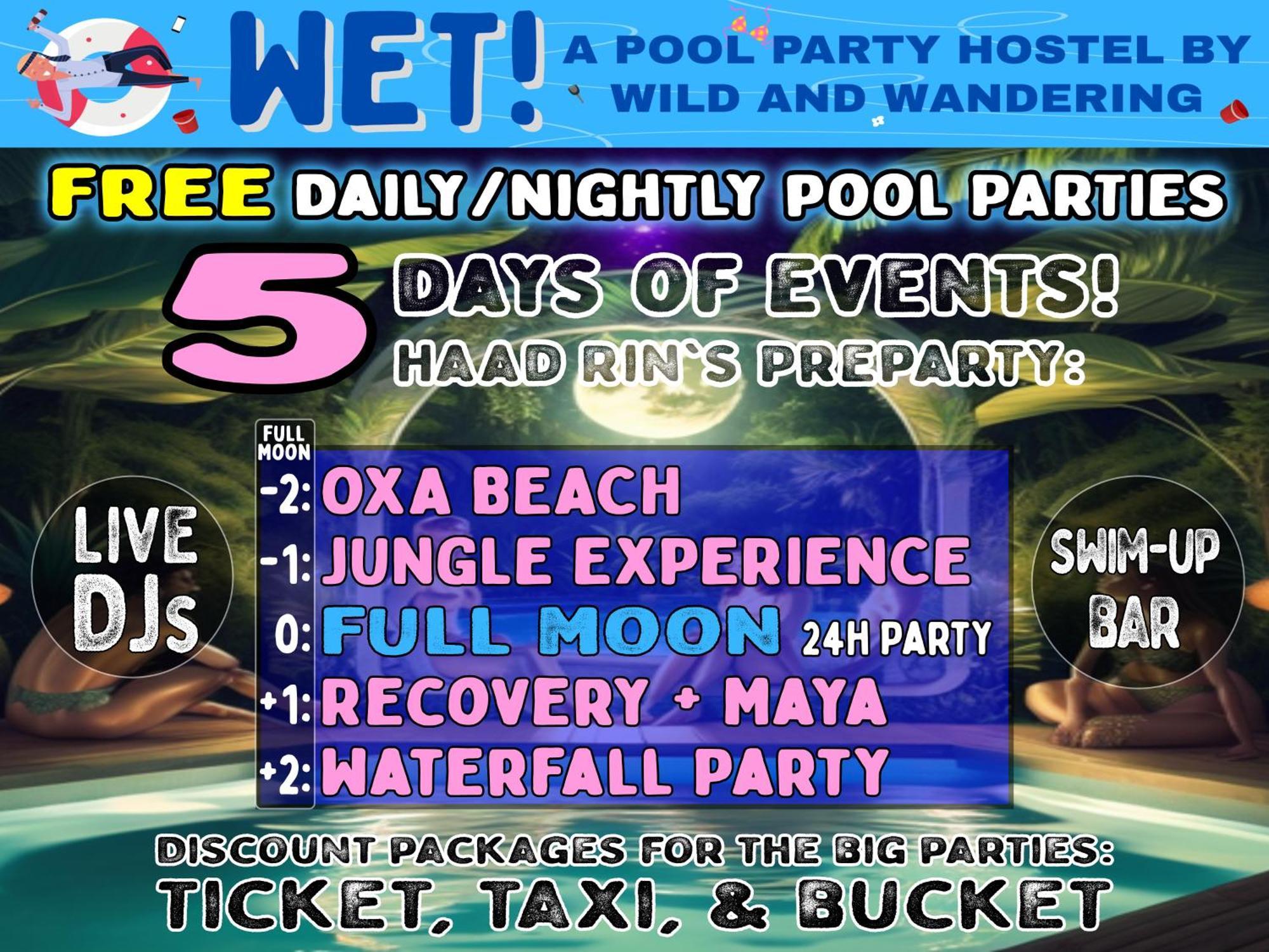 Wet! A Pool Party Hostel By Wild & Wandering 핫 린 외부 사진