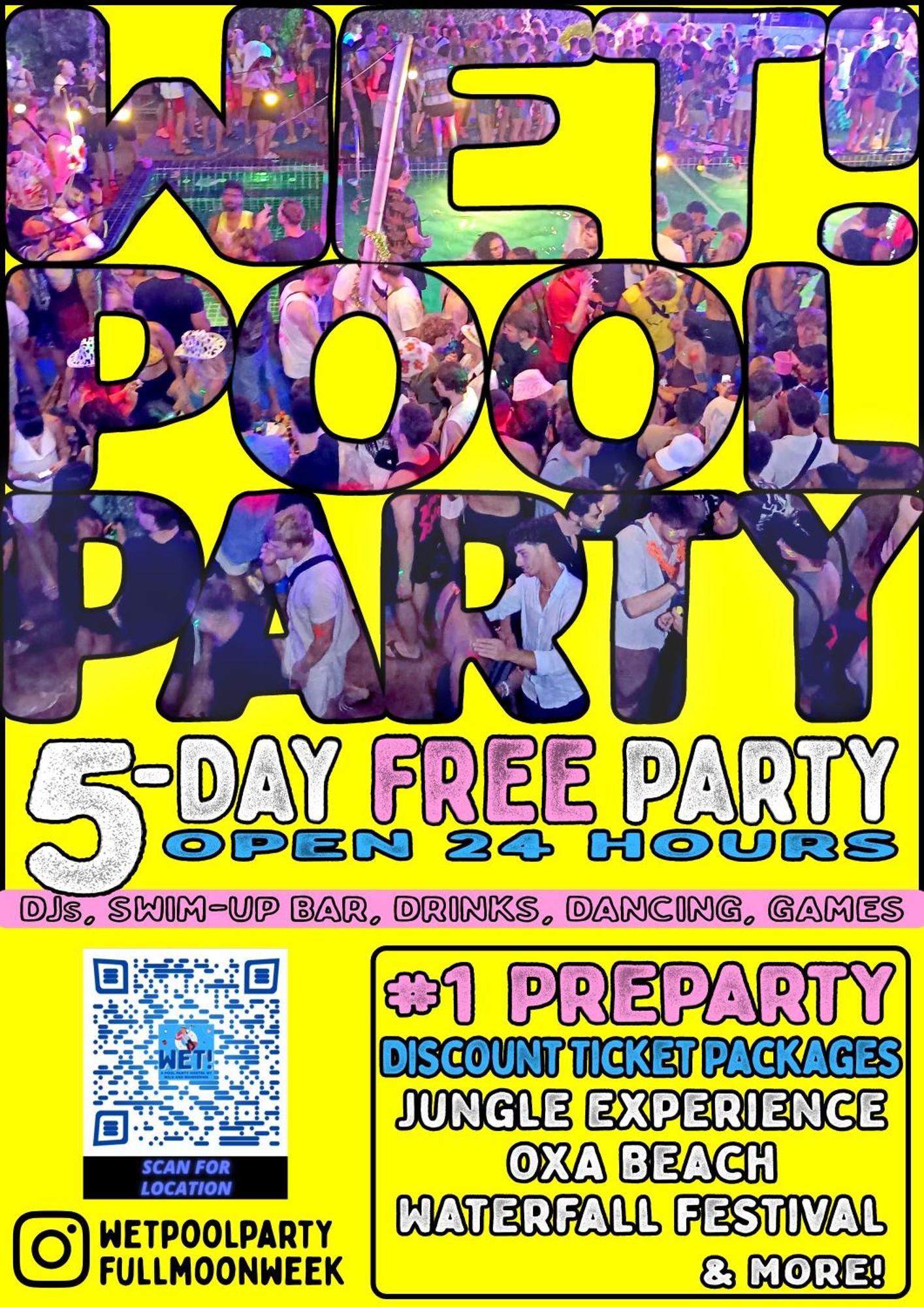 Wet! A Pool Party Hostel By Wild & Wandering 핫 린 외부 사진
